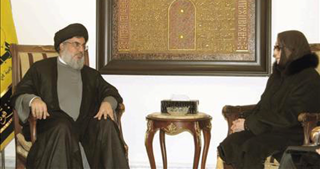 Adresse de SAYED NASR ALLAH, le SYMBOLE de l'honneur arabe. Nasrallah